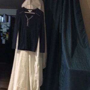 Liz Claiborne pull over blue size S